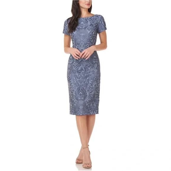 js collections soutache mesh sheath dress JS Collections Soutache Mesh Sheath Dress, $248 | Nordstrom
